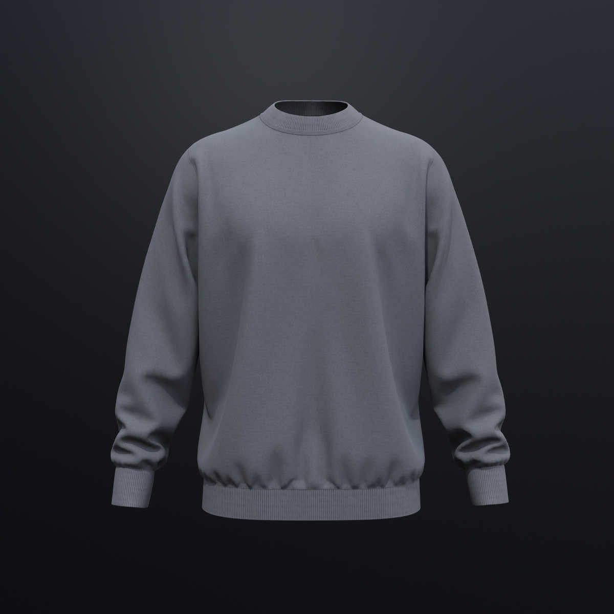 Men's Sweatshirt 3d Model Marvelous Designer-Clo3d-fbx-obj-Zprj