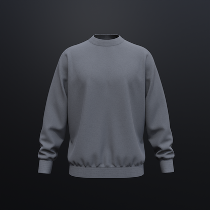 Men's Sweatshirt 3d Model Marvelous Designer-Clo3d-fbx-obj-Zprj