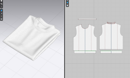 Folded Sweatshirt 3d Model Marvelous Designer-Clo3d-fbx-obj-Zprj