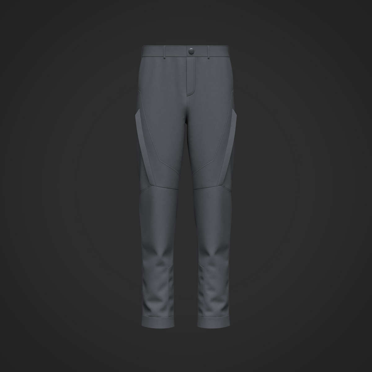 Male Motorcycle Pant 3d Model Marvelous Designer-Clo3d-fbx-obj-Zprj
