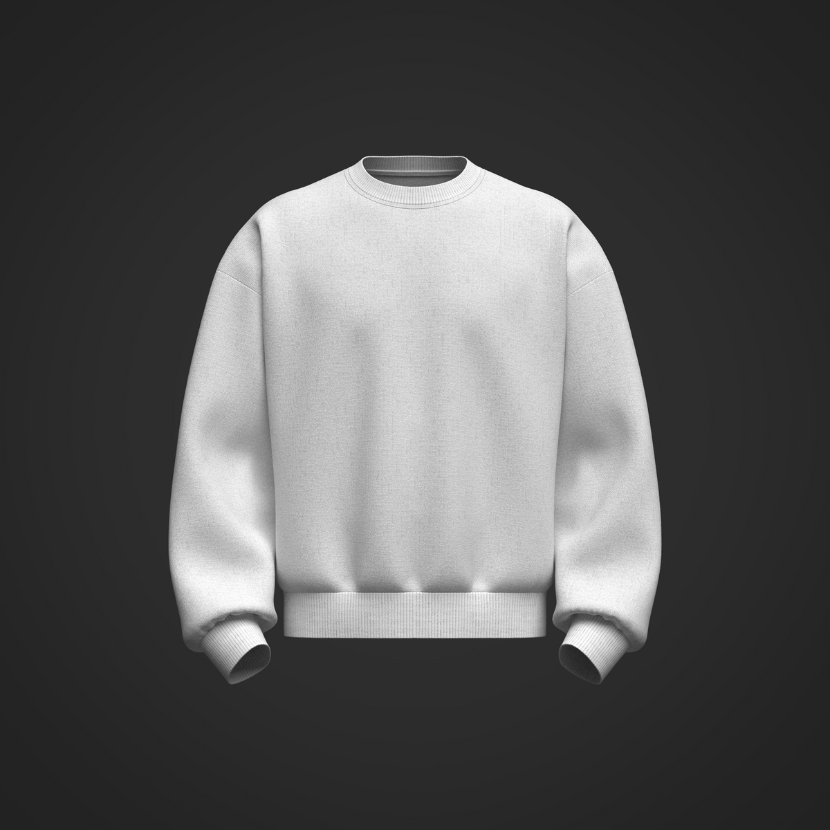 Male Oversized Sweatshirt 3d Model Marvelous Designer-Clo3d-fbx-obj-Zprj