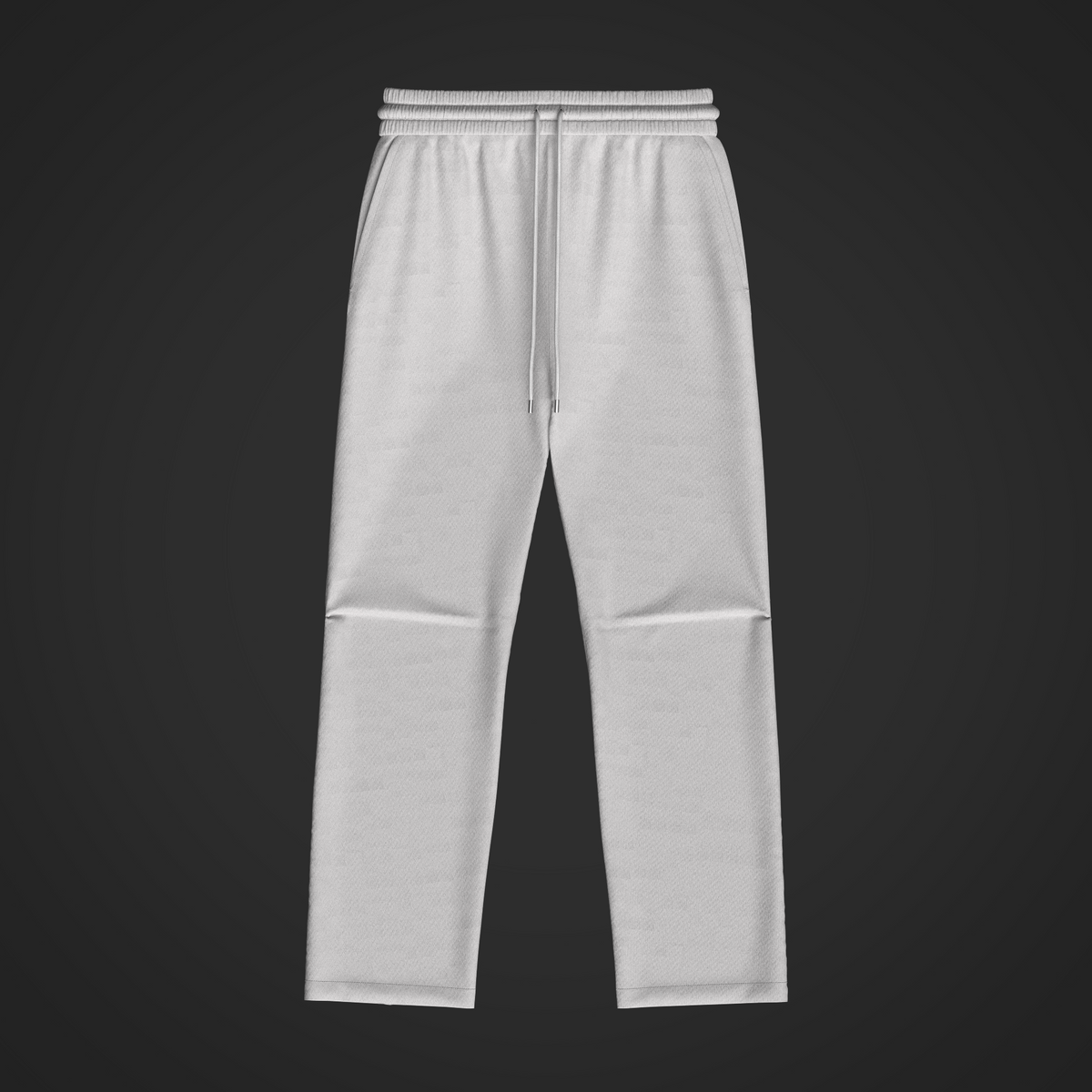 Heavy Nylon Knee Pleat Wide Leg Pant 3d Model Marvelous Designer-Clo3d-fbx-obj-Zprj