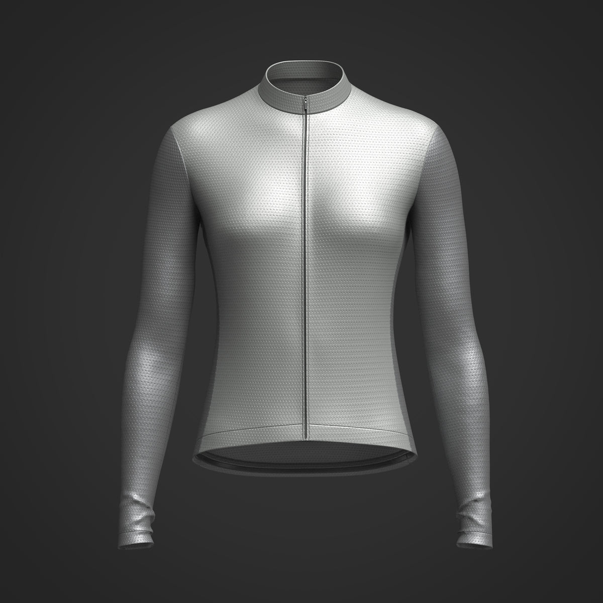 Women full Sleeve Cycling Jersey 3d Model Marvelous Designer-Clo3d-fbx-obj-Zprj