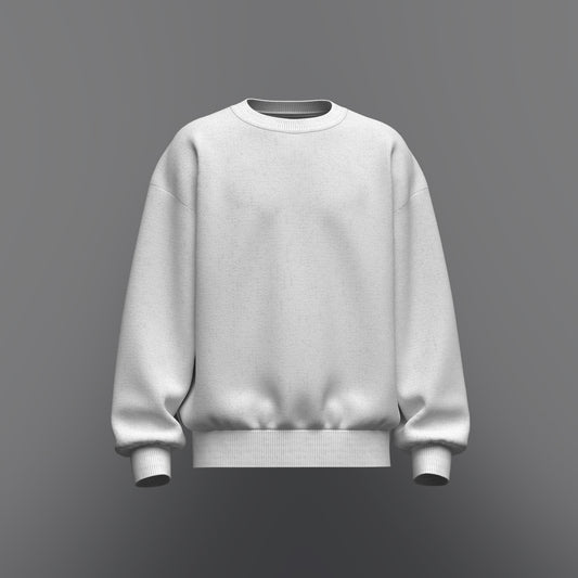 Men's Oversize Sweatshirt 3d Model Marvelous Designer-Clo3d-fbx-obj-Zprj