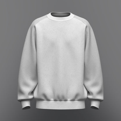 Men's Raglan Sweatshirt 3d Model Marvelous Designer-Clo3d-fbx-obj-Zprj