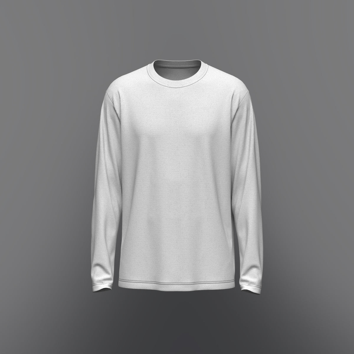 Men's full Sleeve T-Shirt 3d Model Marvelous Designer-Clo3d-fbx-obj-Zprj
