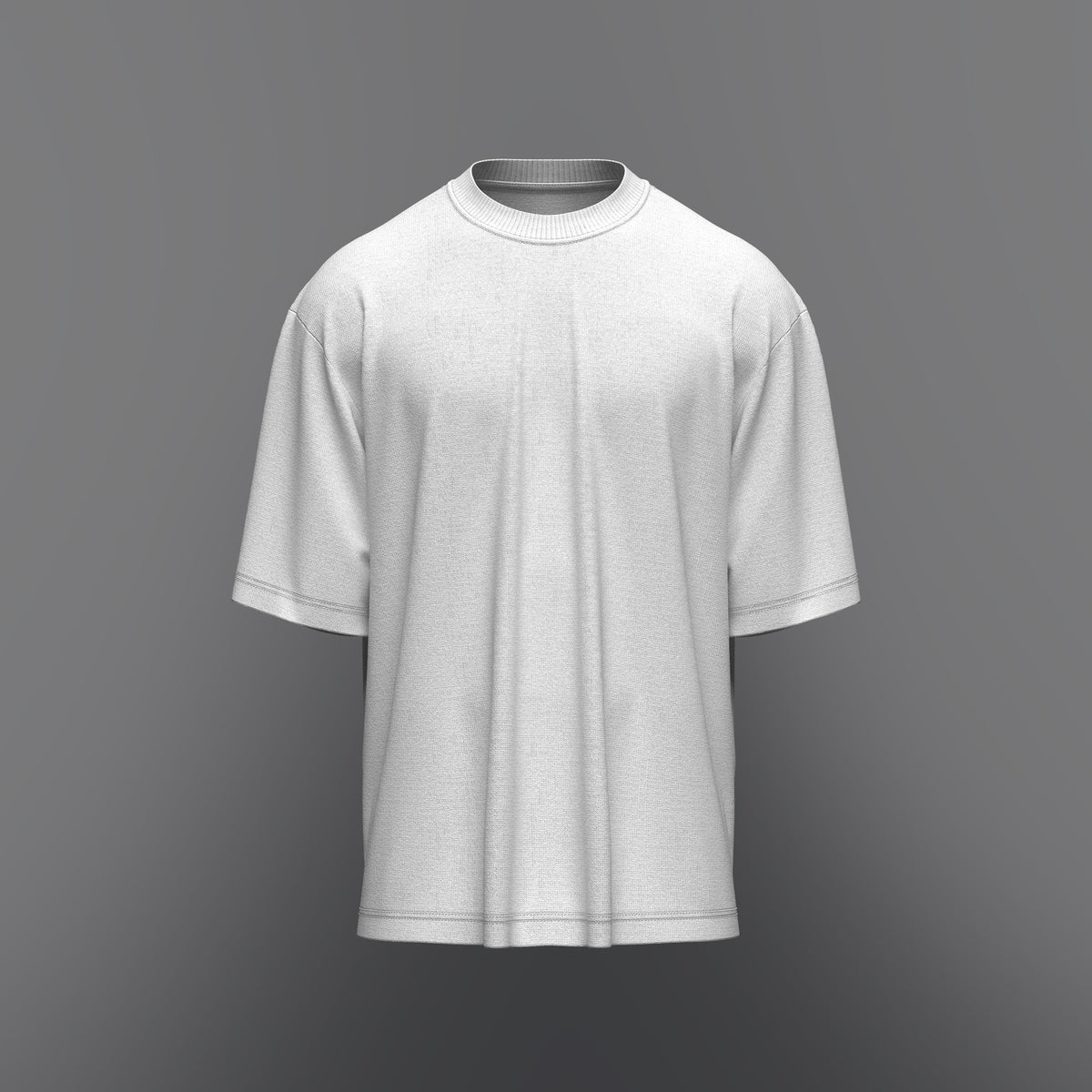Men's Oversized T-shirt 3d Model Marvelous Designer-Clo3d-fbx-obj-Zprj