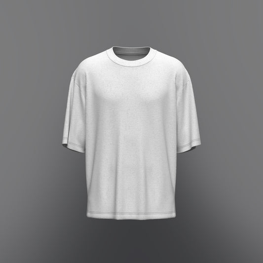 Men's Oversized T-shirt 3d Model Marvelous Designer-Clo3d-fbx-obj-Zprj