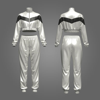 Women's Active Wear 3d Model Marvelous Designer-Clo3d-fbx-obj-Zprj
