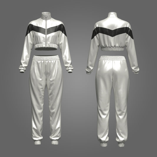 Women's Active Wear 3d Model Marvelous Designer-Clo3d-fbx-obj-Zprj