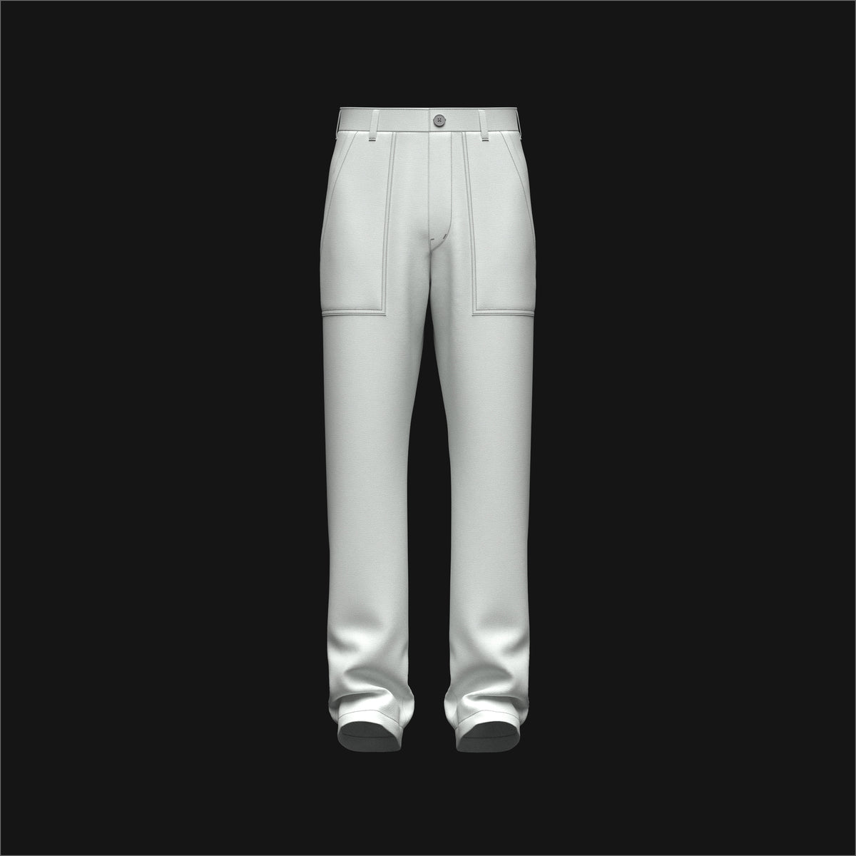 Men's Worker Pant 3d Model Marvelous Designer-Clo3d-fbx-obj-Zprj