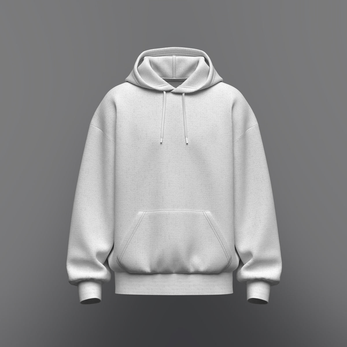 Men's Oversize Hoodie 3d Model Marvelous Designer-Clo3d-fbx-obj-Zprj