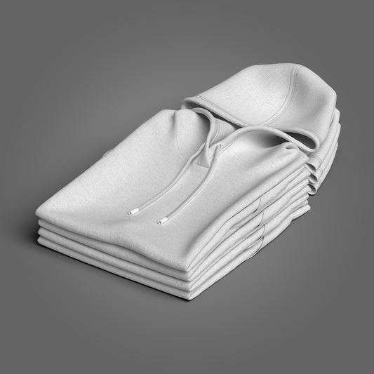 Folded 4 Pile Hoodie 3d Model Marvelous Designer-Clo3d-fbx-obj-Zprj