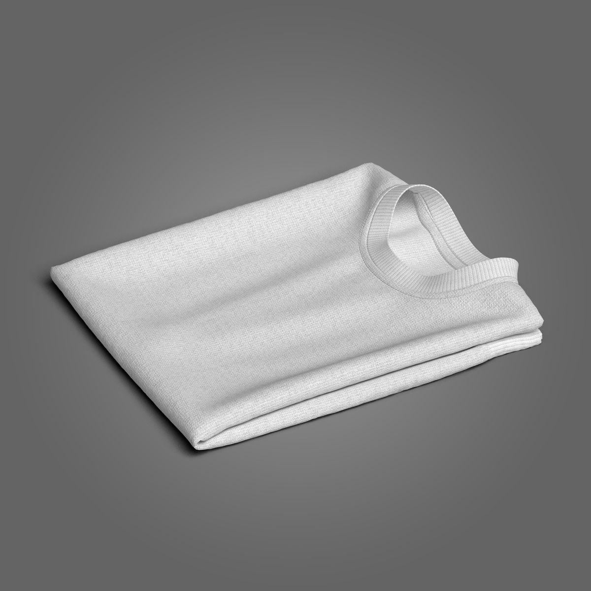 Folded Sweatshirt 3d Model Marvelous Designer-Clo3d-fbx-obj-Zprj