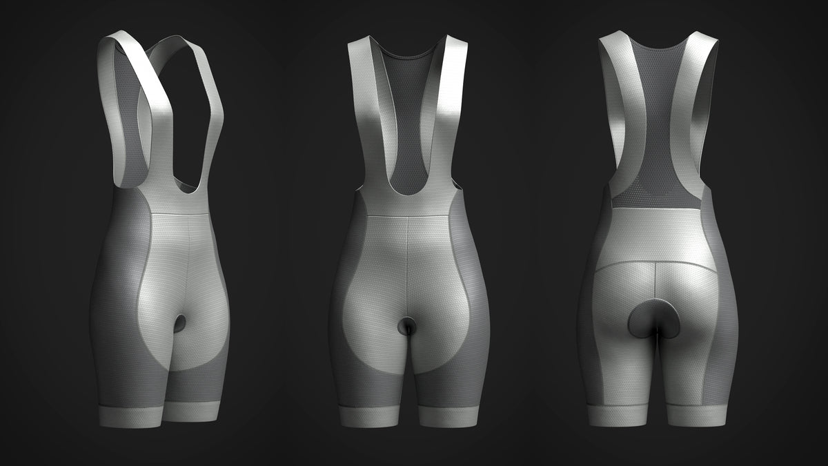 Women's Cycling Bib Shorts 3d Model Marvelous Designer-Clo3d-fbx-obj-Zprj
