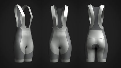 Women's Cycling Bib Shorts 3d Model Marvelous Designer-Clo3d-fbx-obj-Zprj