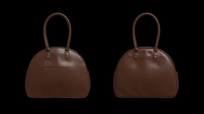 Bowling Bag-Handbag 3d Model Marvelous Designer-Clo3d-fbx-obj-Zprj