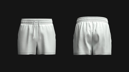 Men's Elastic Shorts 3d Model Marvelous Designer-Clo3d-fbx-obj-Zprj