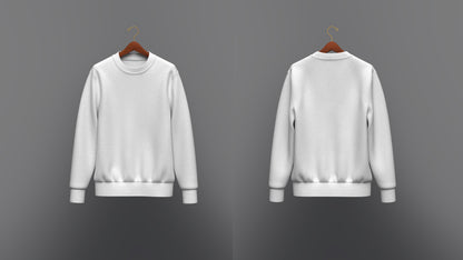 Sweatshirt_ Hanged 3d Model Marvelous Designer-Clo3d-fbx-obj-Zprj