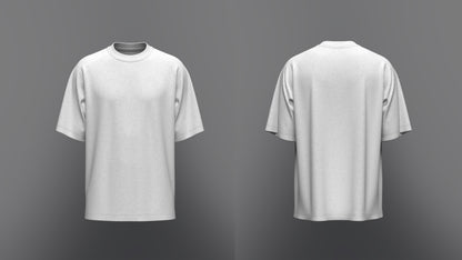Men's Oversized Raglan T-shirt 3d Model Marvelous Designer-Clo3d-fbx-obj-Zprj