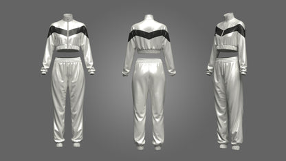 Women's Active Wear 3d Model Marvelous Designer-Clo3d-fbx-obj-Zprj
