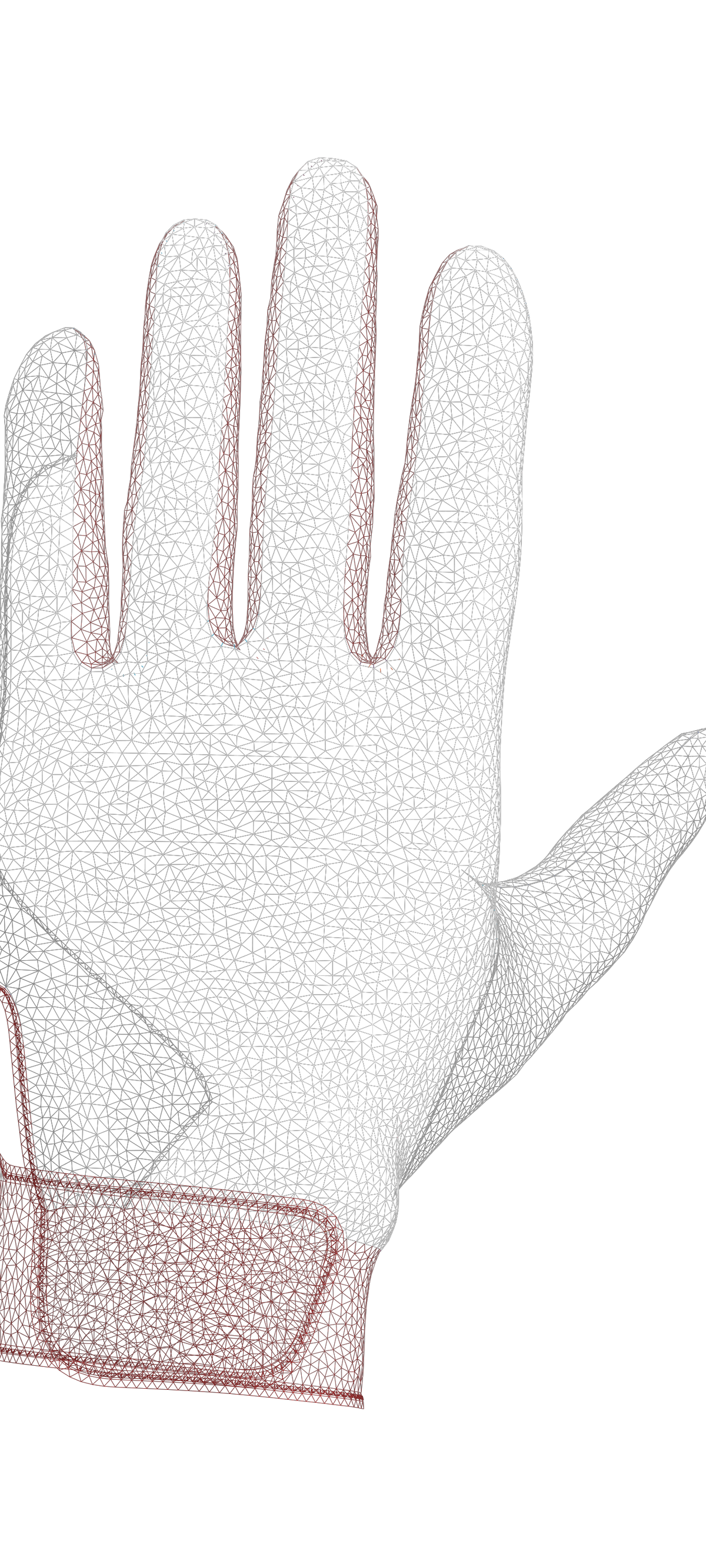 Baseball Batting Gloves 3d Model Marvelous Designer-Clo3d-fbx-obj-Zprj