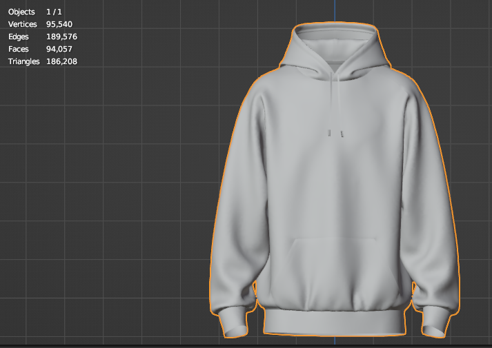 Men's Raglan Oversize Hoodie 3d Model Marvelous Designer-Clo3d-fbx-obj-Zprj