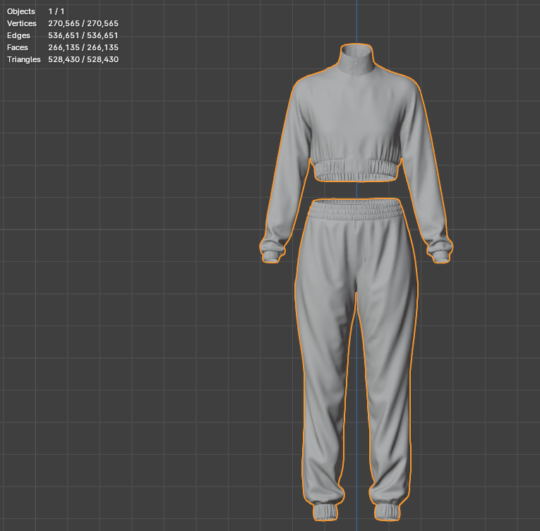 Women's Active Wear 3d Model Marvelous Designer-Clo3d-fbx-obj-Zprj