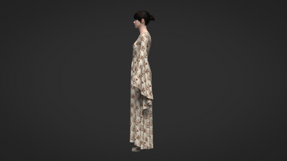 Elf Dress 3d Model Marvelous Designer-Clo3d-fbx-obj-Zprj