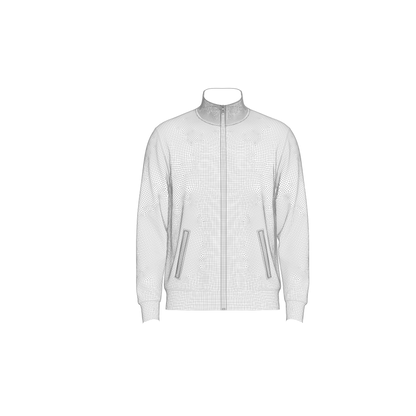Male Full Zip Stand Collar Jacket 3d Model Marvelous Designer-Clo3d-fbx-obj-Zprj