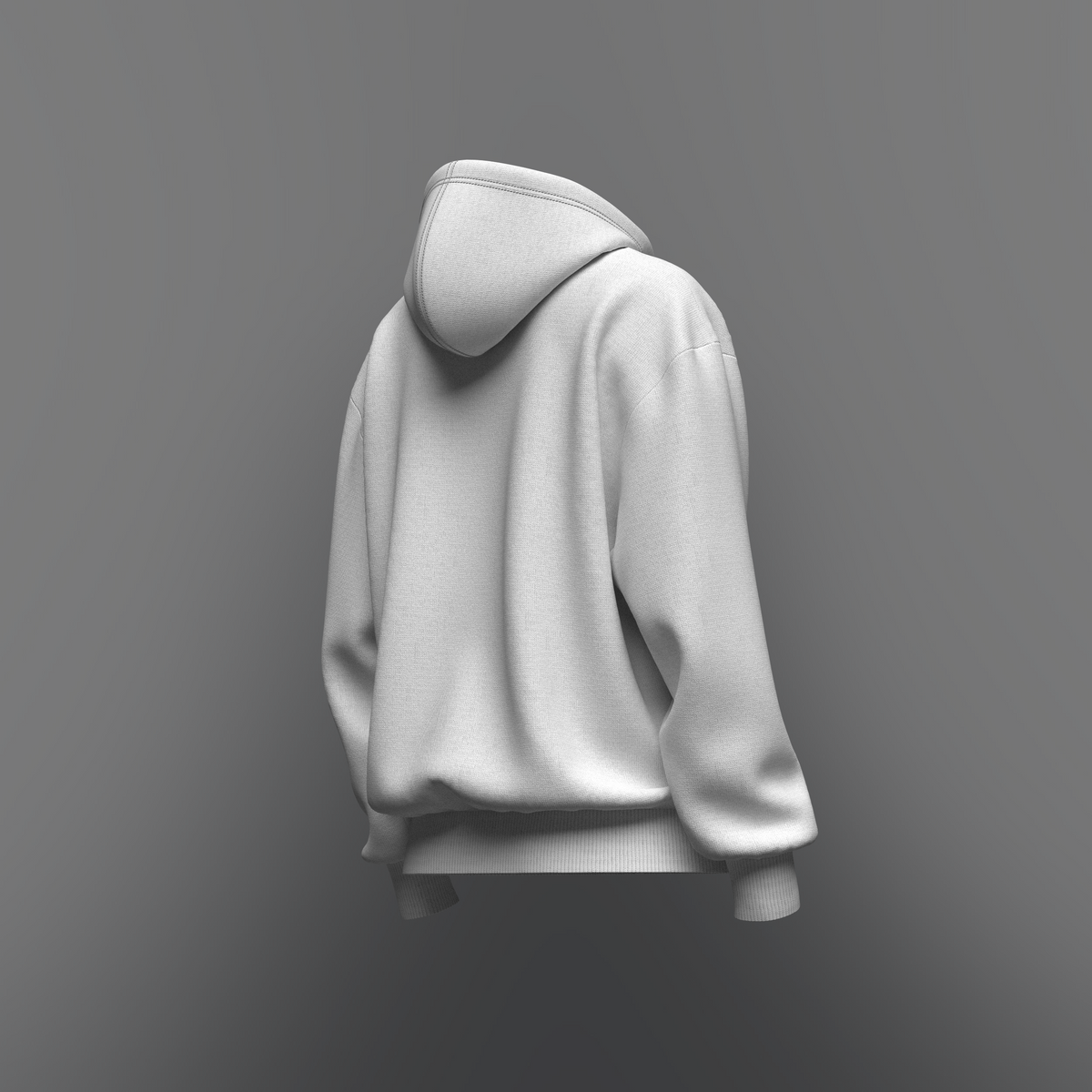 Women's Oversized Hoodie Set in Zip And Pocket 3d Model Marvelous Designer-Clo3d-fbx-obj-Zprj