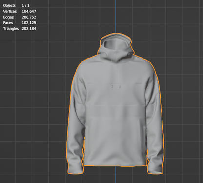 Men's Corduroy Jacket 3d Model Marvelous Designer-Clo3d-fbx-obj-Zprj