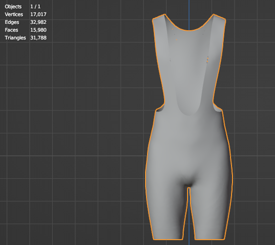 Men's Cycling Bib Shorts 3d Model Marvelous Designer-Clo3d-fbx-obj-Zprj
