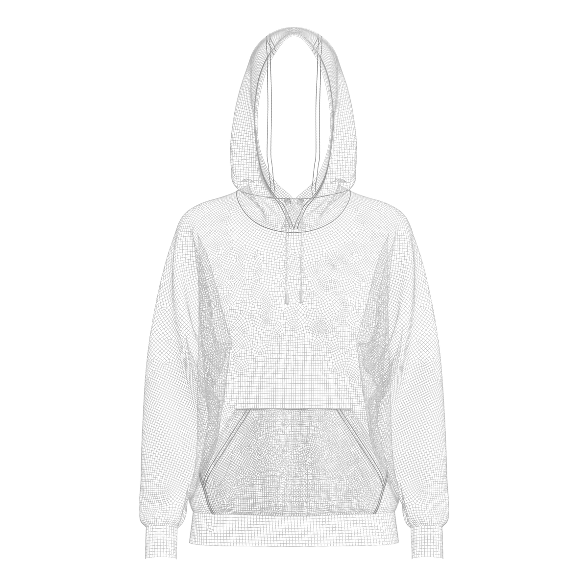 Women Raglan Sleeve Hoodies 3d Model Marvelous Designer-Clo3d-fbx-obj-Zprj