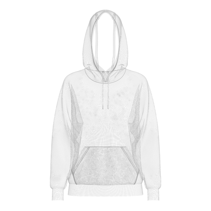Women Raglan Sleeve Hoodies 3d Model Marvelous Designer-Clo3d-fbx-obj-Zprj