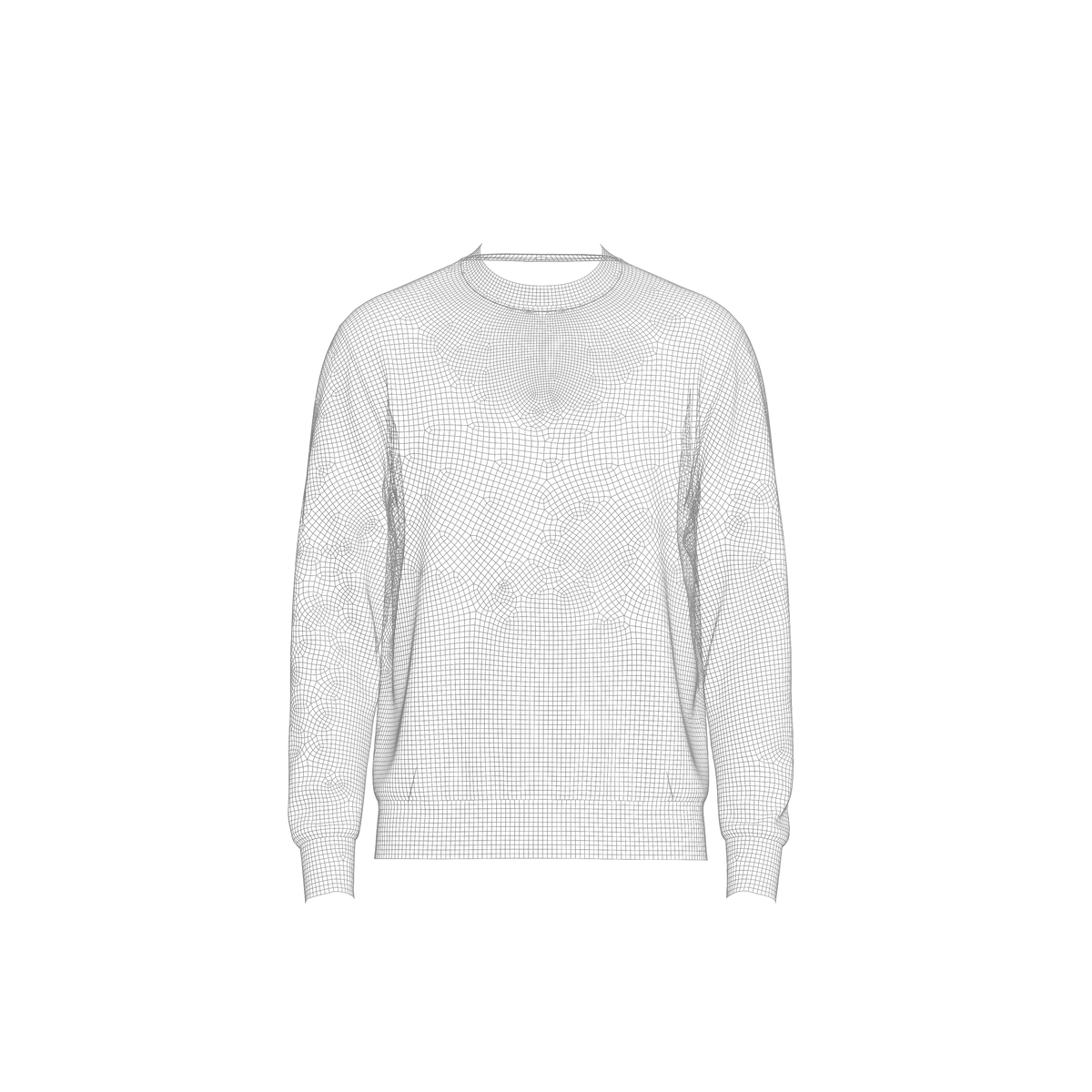 Male Sweatshirt 3d Model Marvelous Designer-Clo3d-fbx-obj-Zprj