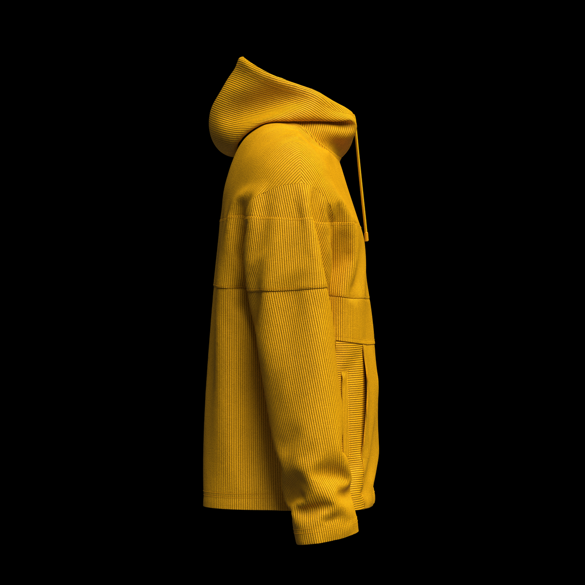 Men's Corduroy Jacket 3d Model Marvelous Designer-Clo3d-fbx-obj-Zprj