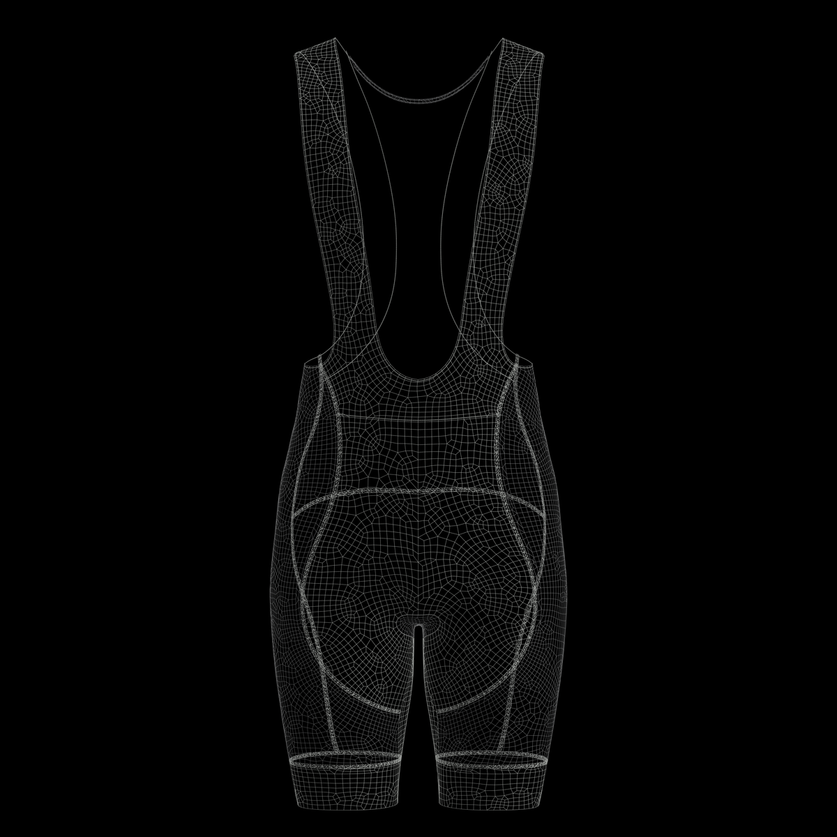 Men's Cycling Bib Shorts 3d Model Marvelous Designer-Clo3d-fbx-obj-Zprj