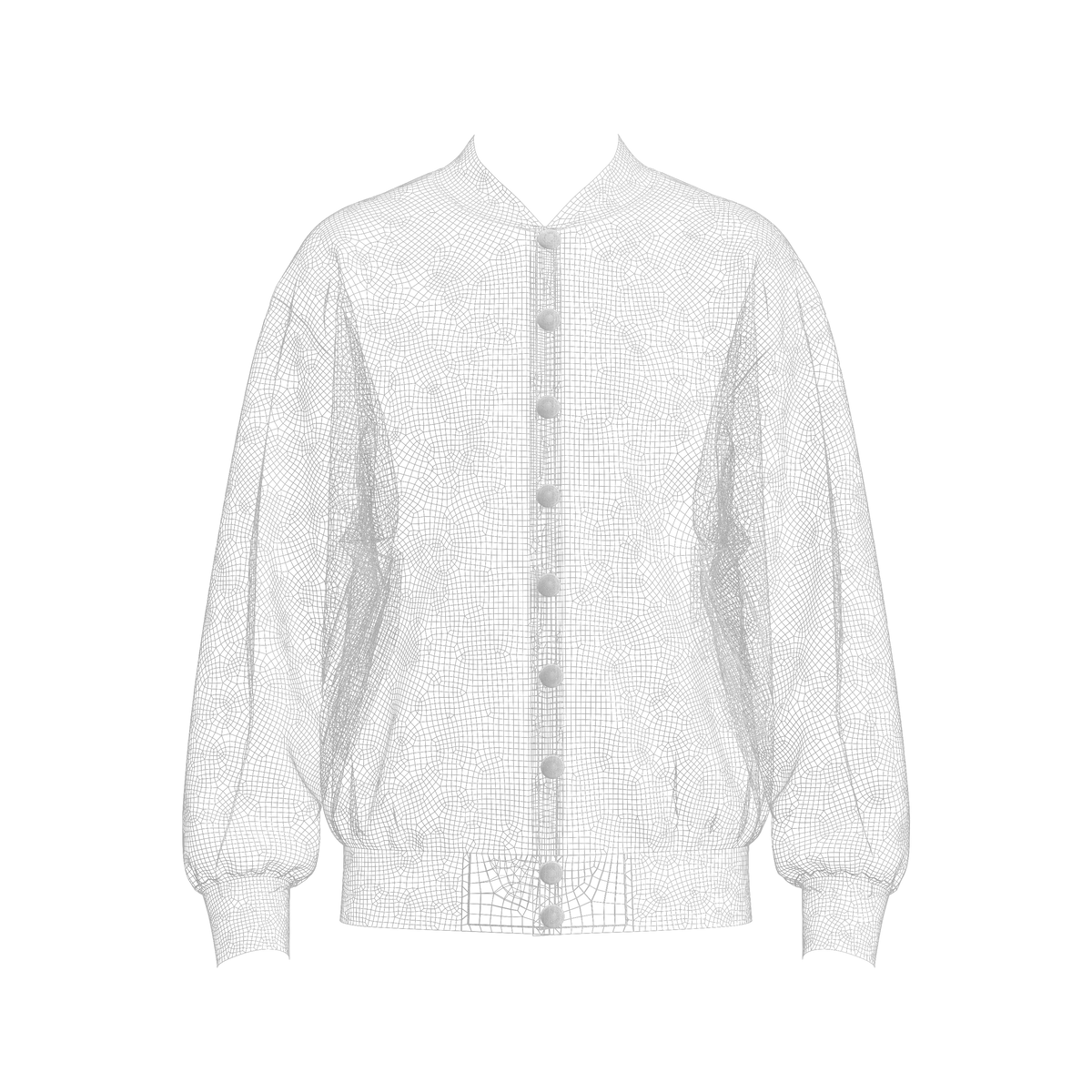 Men's Oversized Bomber Jacket 3d Model Marvelous Designer-Clo3d-fbx-obj-Zprj