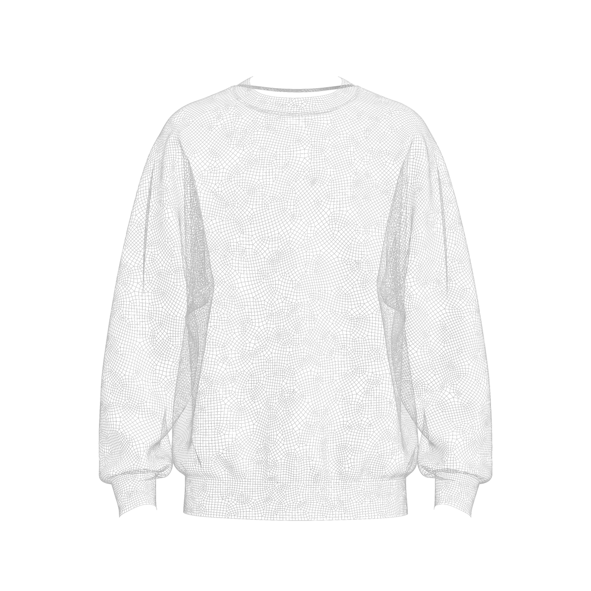 Men's Raglan Sweatshirt 3d Model Marvelous Designer-Clo3d-fbx-obj-Zprj