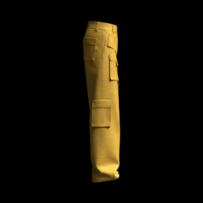Male Cargo Track Pant 3d Model Marvelous Designer-Clo3d-fbx-obj-Zprj