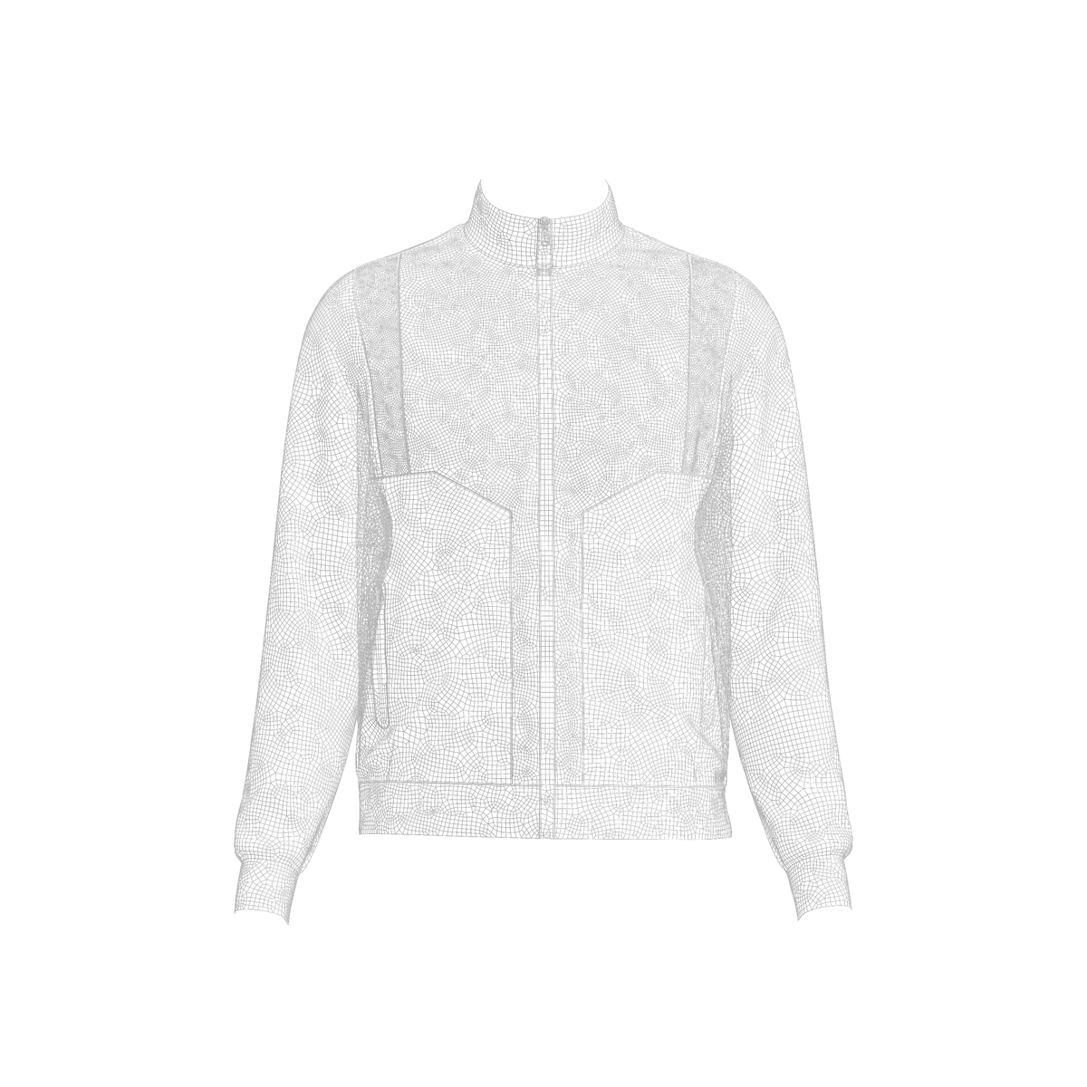Men's Jacket 3d Model Marvelous Designer-Clo3d-fbx-obj-Zprj