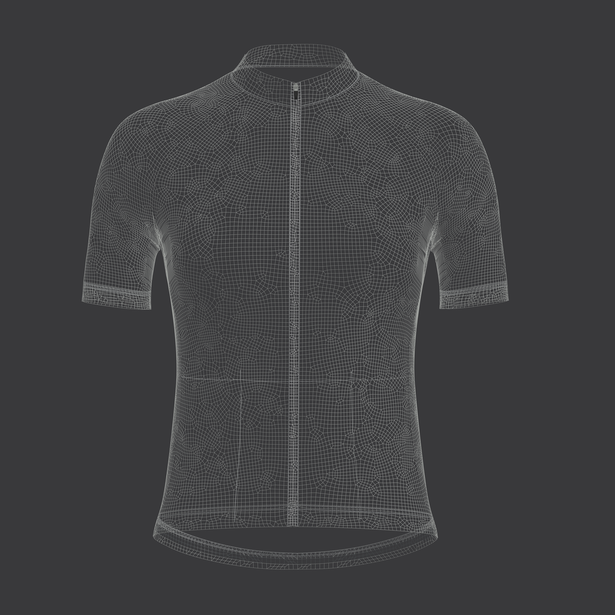 Women Half Sleeve Raglan Jersey 3d Model Marvelous Designer-Clo3d-fbx-obj-Zprj