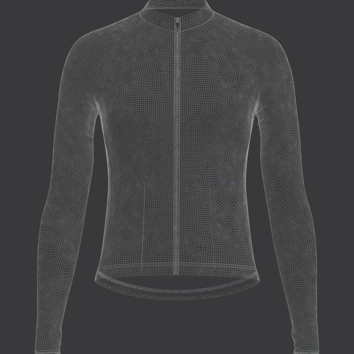 Women Full Sleeve Raglan Jersey 3d Model Marvelous Designer-Clo3d-fbx-obj-Zprj