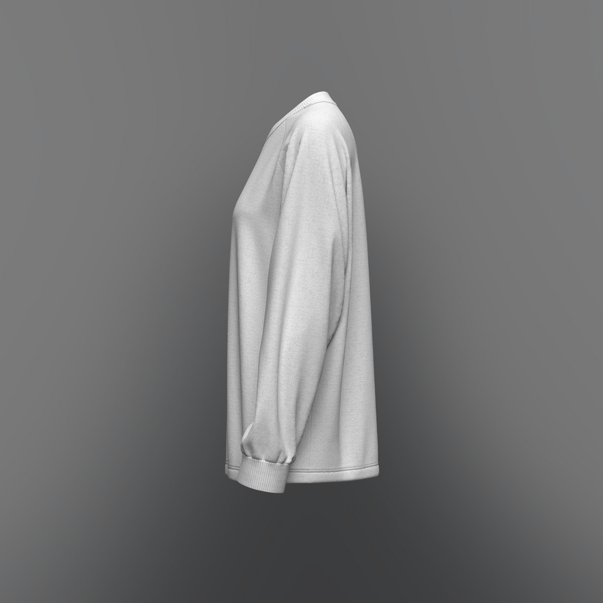 Women's Oversized T-Shirt 3d Model Marvelous Designer-Clo3d-fbx-obj-Zprj