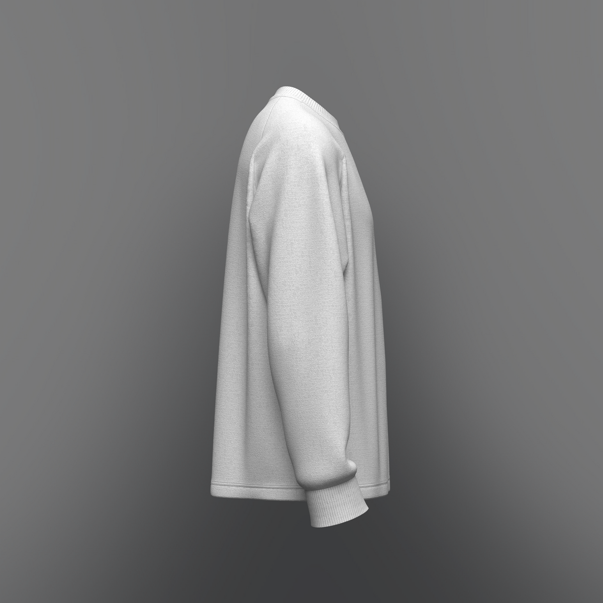 Men's Oversized Raglan Full Sleeve T-shirt 3d Model Marvelous Designer-Clo3d-fbx-obj-Zprj