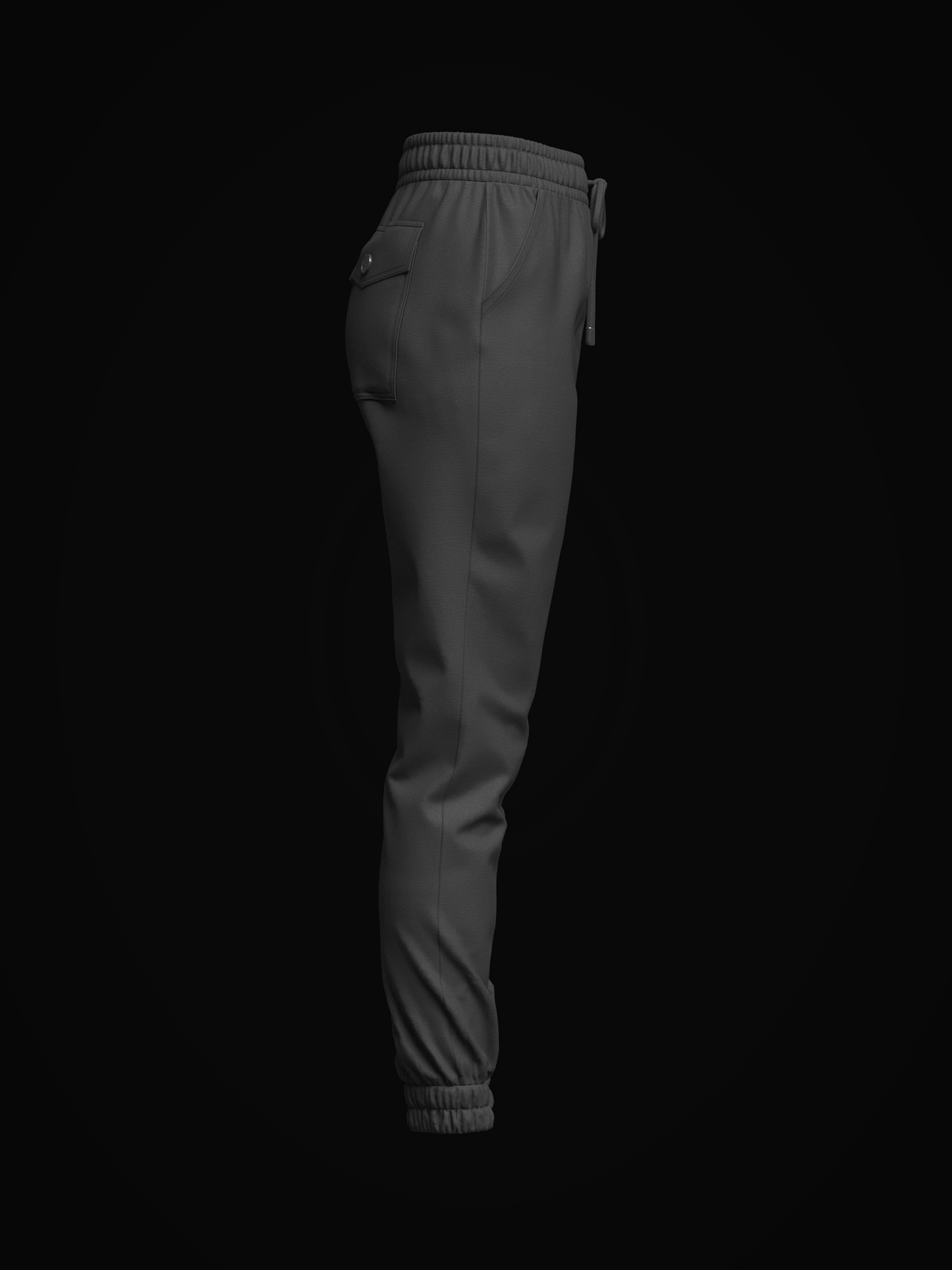 Women's Jogger 3d Model Marvelous Designer-Clo3d-fbx-obj-Zprj
