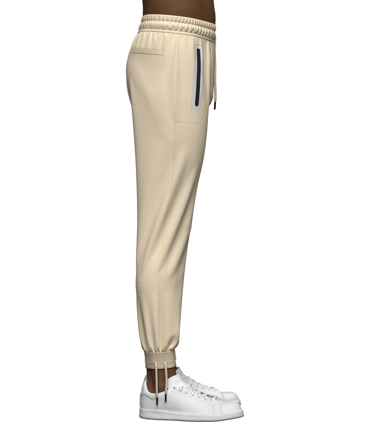 Men's Racer Track Pants 3d Model Marvelous Designer-Clo3d-fbx-obj-Zprj