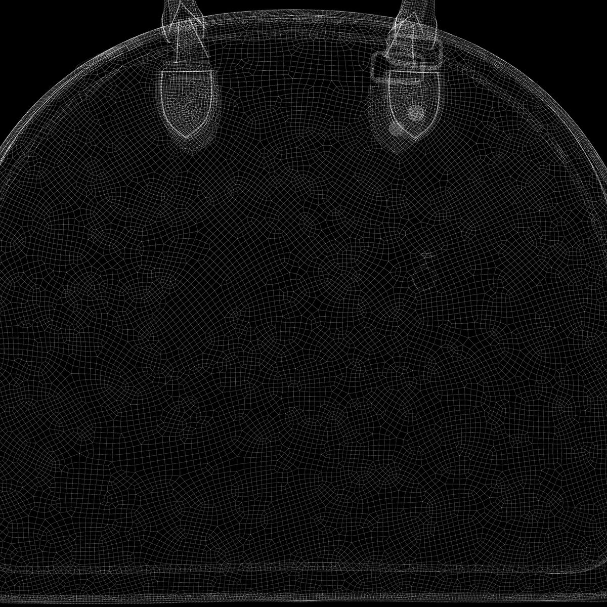 Bowling Bag-Handbag 3d Model Marvelous Designer-Clo3d-fbx-obj-Zprj