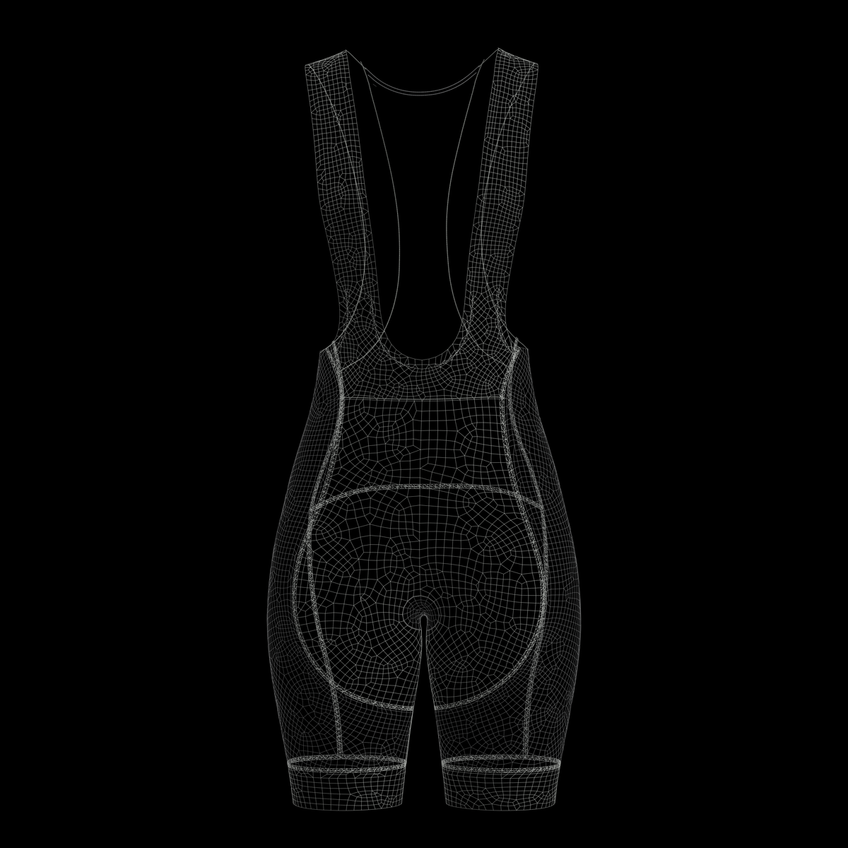 Women's Cycling Bib Shorts 3d Model Marvelous Designer-Clo3d-fbx-obj-Zprj